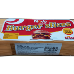 Τηγμένο Τυρί Με Cheddar NOVO σε Φέτες