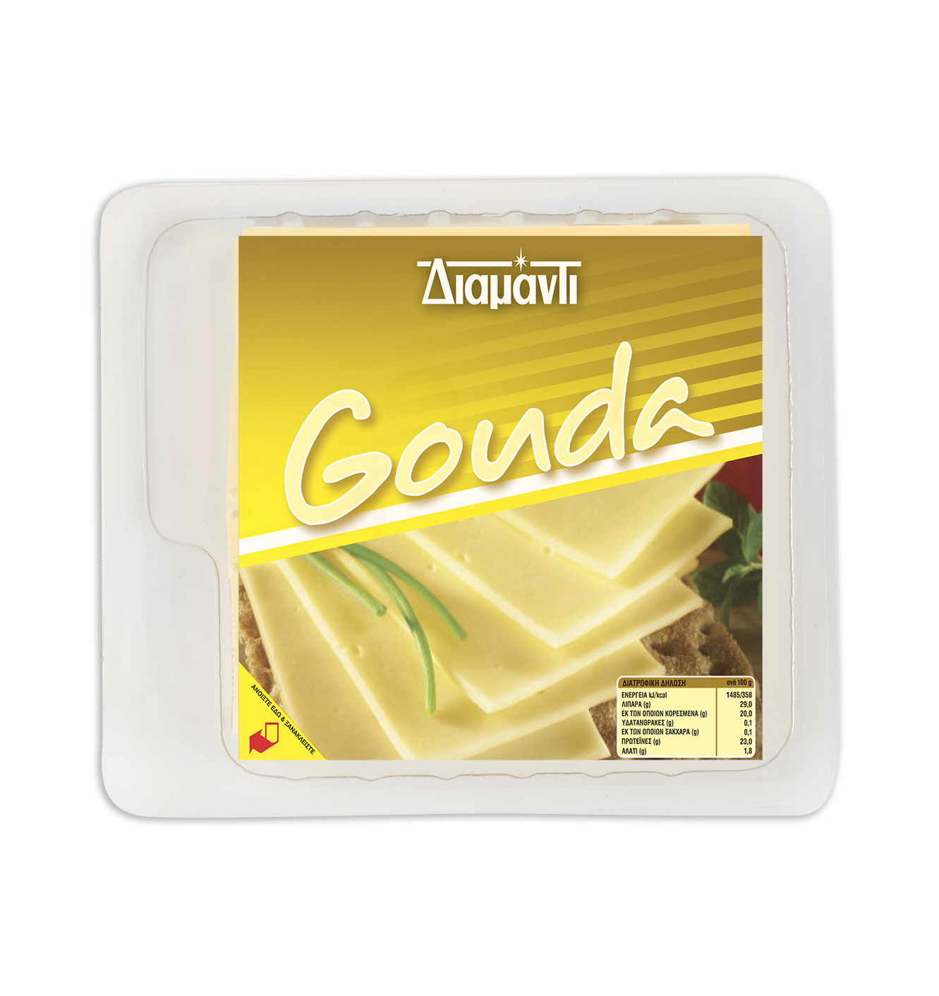 Gouda Φέτες ΔΙΑΜΑΝΤΙ 200g