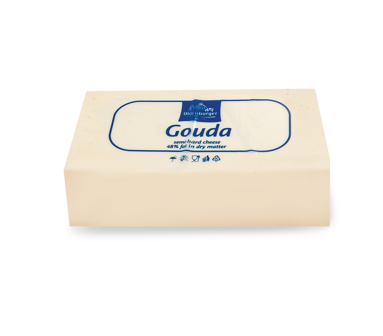 Gouda Block.Γερμ.48% Old