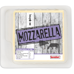 Mozzarella Φέτες 200g Leader