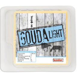 Gouda Light Φέτες 200g Leader
