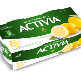 Activia Λεμόνι 2X200 g