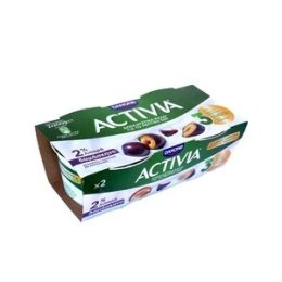 Activia Δαμάσκηνο 2Χ200g
