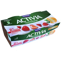 Activia Φράουλα 2Χ200 g