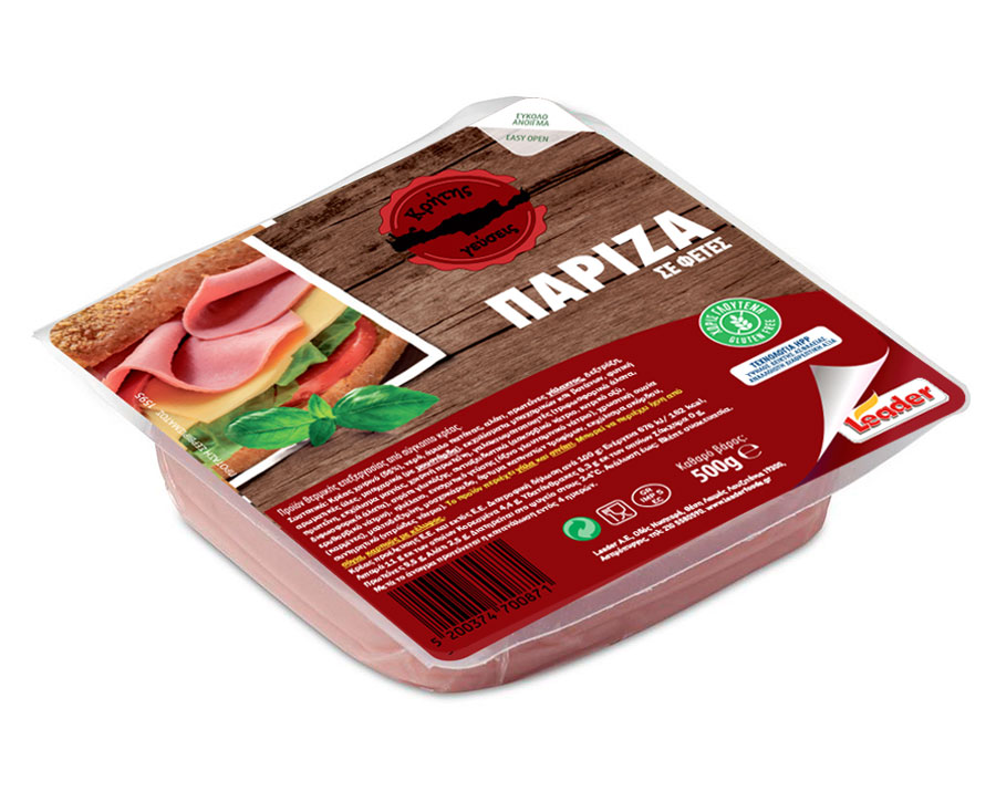 Leader ΚΡΗΤΗΣ ΓΕΥΣΕΙΣ Πάριζα σε φέτες 500g